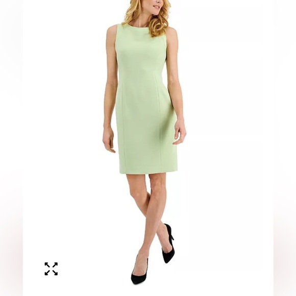 Kasper Dresses & Skirts - Kasper Sage Green Sheath Dress